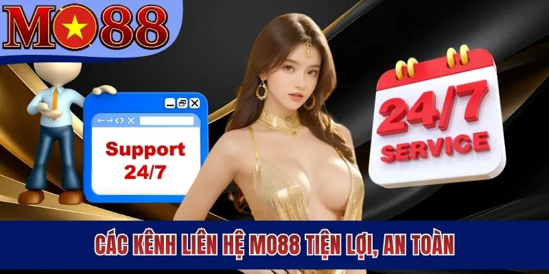 Các kênh liên hệ MO88 tiện lợi, an toàn
